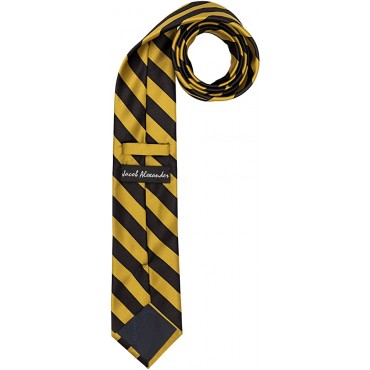 Jacob Alexander Stripe Woven Men's Reg College Bar Stripe Tie - BWDJMZ7GF