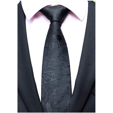 Men Novelty Paisley Ties Cravat Jacquard Luxury Designer Wedding Formal Neckties - BG22DVLMH