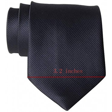 Men's Cool Leopard Skin Necktie Polyester Silk Soft Business Gentleman Tie Necktie - B0PMYLRQN