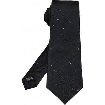 Mens Novelty Floral Wedding Tie Jacquard Woven Luxury Pattern Slim Necktie 3.15 - B6LF6P2AD