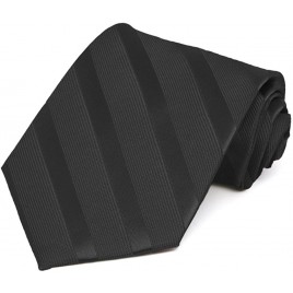 TieMart Men's Striped Tie Standard Length - BI961B1NB