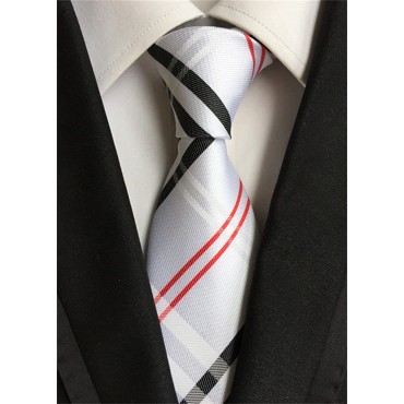 YanLen Lot 9 PCS Classic Men's Tie Necktie Woven JACQUARD Neck Ties - BU84BZ308