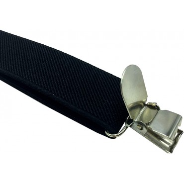 Consumable Depot Solid Color Suspenders Y-Back | Adjustable and Elastic | - B7U382JIQ