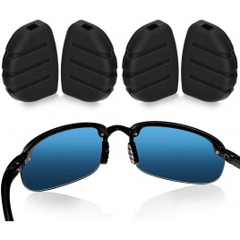 [2 Pairs] Impresa Nose Pads For Maui Jim Sport and Martini Sport Sunglasses Exact Fit Maui Jim Replacement Nose Piece Easy Slip On Nose Pads Silicone Sunglass Nose Pads Parts - BL7I296Z3