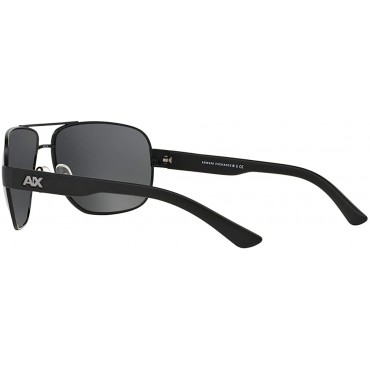 AX Armani Exchange Men's Ax2012s Metal Rectangular Sunglasses - BOC58THL8