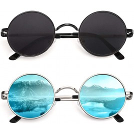 CGID E01 John Lennon Round Polarized Unisex Sunglasses - BBQZUZDGN