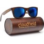 Cloudfield Wooden Sunglasses for Men and Women – Polarized Lenses with Bamboo Wooden Frame – With Double Layer of UV Blocking Coating - BGNTVH9QK