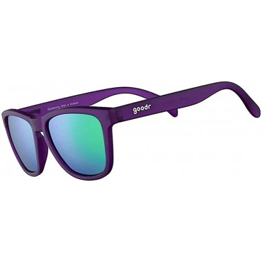 goodr RUNNING SUNGLASSES Purple w Purple&Teal Lens - B7E6D09OI