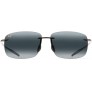 Maui Jim Breakwall Rectangular Sunglasses - BEMQ9165B