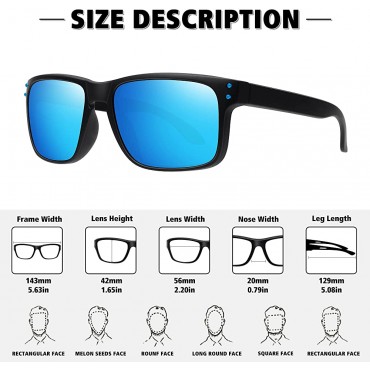 MEETSUN Polarized Sunglasses for Men Women Sports Driving Fishing Glasses UV400 Protection - B6OH6VOZY