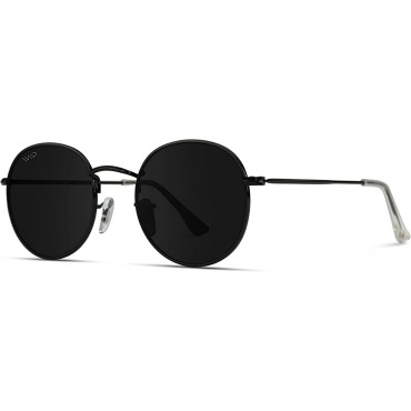 WearMe Pro Reflective Lens Round Trendy Sunglasses - B1GRHTTFO