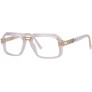 Cazal 6004 004 Crystal Plastic Square Eyeglasses 56mm - BF6VJR630