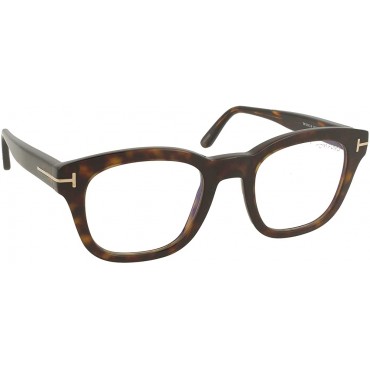 Eyeglasses Tom Ford FT 5542 -B 052 Shiny Dark Havana Rose Goldt Logo Blue Multicolour 50 22 145 - BHGUE6U40
