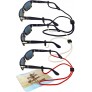 Eyeglass Retainer & Sunglass Holder By Peeper Keepers Supercord Adjustable| w Microfiber Cloth Screwdriver - B14GIVY1W