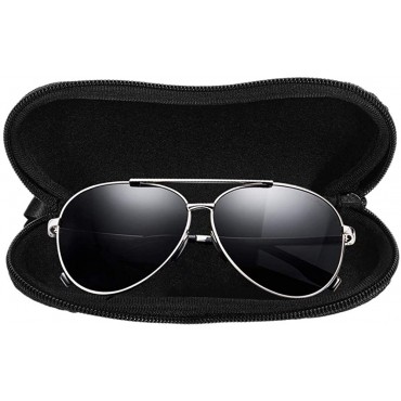 3 Pack Zipper Sunglasses Soft Case Portable Neoprene Eyeglasses Case for Men and Women - BZMI9DCV8