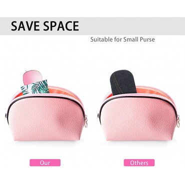 6 Pieces PU Leather Sunglasses Pouch Portable Sunglasses Cases Eyeglasses Goggles Holder for Women and Kids - BQLVJG9GR