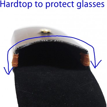 M-world Slim Light semi- Hard Eye Glasses Case - BAG0Z77QH