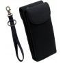 MyEyeglassCase Extra-Large Double Eyeglass Case Dual Pouch for Glasses & Sunglasses Semi Hard for two frames - B6S02YBZA