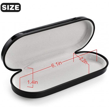 Vemiss Hard Shell Eyeglasses Case Lightweight Portable Case for Women,Men - BSQZKLZRK
