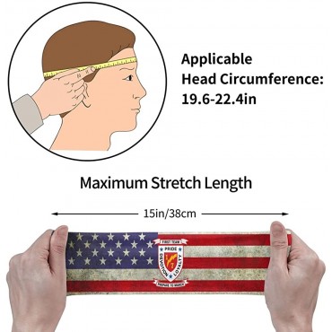 1st Battalion 7th Marines Unisex Running Headband Suitable for Running Cycling Basketball Yoga Fitness Workout Elastic Hair Band - BJCN03V80