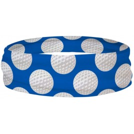 ChalkTalkSPORTS RokBAND Multi-Functional Golf Neck Gaiter or Headband | Golf Ball Pattern - BPC1BPDXU