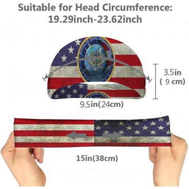 Office of Naval Intelligence Unisex Running Headband Suitable for Running Cycling Basketball Yoga Fitness Workout Elastic Hair Band - BJB7VITPQ