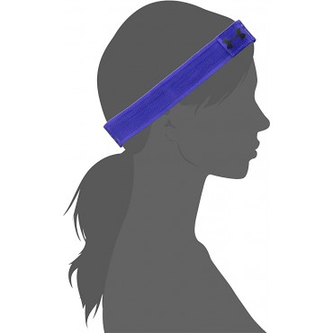 Under Armour Women's UA Novelty Mesh Headband Constellation Purple Constellation Purple Black One Size - BWIOUBV3R