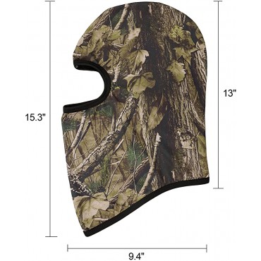 TAGVO Hunting Balaclava Camouflage Tactical Balaclava Elastic Universal Size - BLJB4SJI8