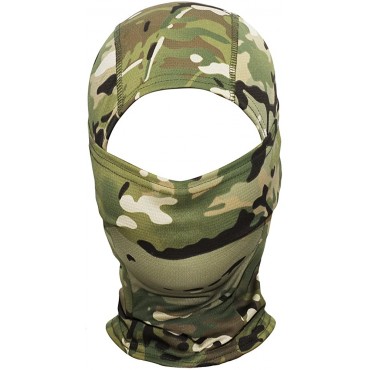 YOSUNPING Multicam Balaclava Camo Face Mask for Men Women Motorcycle Ninja Tactical Army Hunting Ski Mask - BCA37DLW7