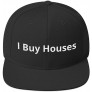 Adjustable Size Snap Back I Buy Houses Hat by @ChrisMonroeSTL - BHGC1MVYR