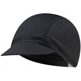Cycling Breathable Mesh Skull Cap Sun Visor for Men Women Quick Dry Sweat Wicking Cooling Helmet Liner UV Protection Beanie Hat with Brim - BUSWG8SXN