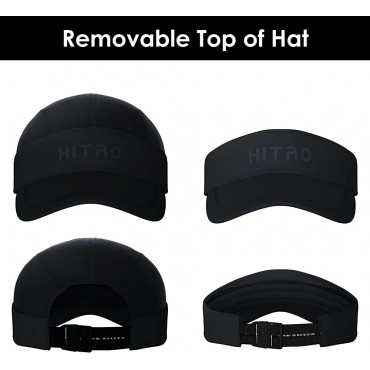 HITRO Variable Visor with Removable Hat Top Unisex Baseball Sports Caps Quick Dry - BJH1VSBFQ