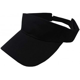 Pack of 5 Sun Visor Adjustable Cap Hat Athletic Wear - BAQ5JMAU9