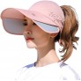Sun Visors Hats for Women & Men Adjustable Sports Caps for Golf Running Summer Beach - BY8XRZPN1