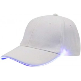 VESNIBA LED Lighted up Hat Glow Club Party Baseball Hip-Hop Adjustable Sports Cap Caps for Women Men - BAPIY2659