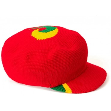 Wicked Hand Crocheted Rastafarian Reggae hat Snapback RLW251B - B39M2INYB