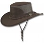 Barmah Hats Canvas Drover Hat 1057BE 1057KH 1057BR 1057BL Brown Small - BN4D19KHK