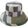 Bucket Hat for Women Men Grid Cap,Summer Beach Sun Hats,Fishing Hat Leisure Waterproof Outdoor Breathable Hunting Cap - BSTKJ2YX9