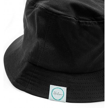 Halsa EMF Protection Hat Bucket Hat. Anti Radiation Fabric. Small. Black - BGPYK6IXG