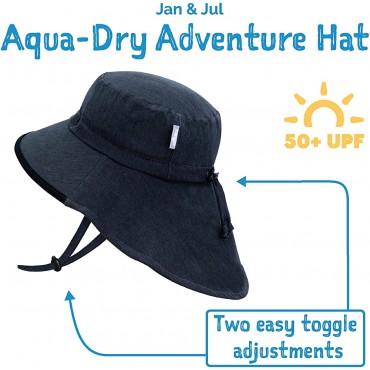 JAN & JUL Adjustable Sun Hats with UV Protection for Women and Men | 4 Styles - BWPZRL8V5
