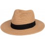 MAYLISACC Sun Hats for Men Wide Brim Panama Hat Beach Hat Straw Hats for Men Sun Protection Foldable Men Fedora Hats UPF50 - BAP627Y7G