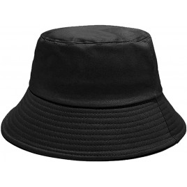 PFFY 1 or 2 PCS Bucket Hat for Women Men Cotton Summer Sun Beach Fishing Cap - BKYL4XAKW