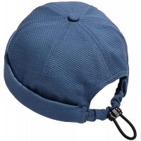 Croogo Breathable Docker Beanie Cap Brimless Sailor Fisherman Leon Hat Adjustable Landlord Hat Skullcap Running Summer Cap - BN3H1GX2P