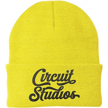 Custom Logo Beanies 5 or 10 Pack Add Your Embroidered Design Personalized Winter Knit Cap Hats for Business - BDTBBZYML