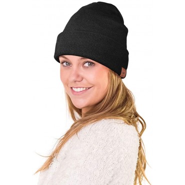 OZERO Winter Beanie Daily Hat Thermal Polar Fleece Ski Stocking Skull Cap for Men and Women - BRO1IPDYB