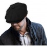 Epoch hats Men's Wool Newsboy Cap Herringbone Driving Cabbie Tweed Applejack Golf Hat - BX13UUFLQ