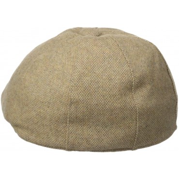 Henschel Men's Wool Tweed Ivy Hat with Satin Lining - BZ4G200ZQ