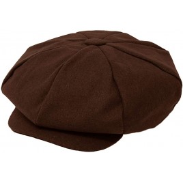 Men's 100% Winter Wool Super Oversized Newsboy Drivers Cabby Cap Hat XL - BYACS5QFR