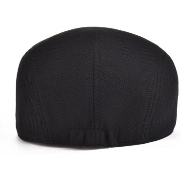 VOBOOM Men's Cotton Flat Ivy Gatsby Newsboy Driving Hat Cap - B9NQ5JWX2