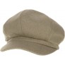 WITHMOONS Newsboy Hat Wool Felt Simple Gatsby Ivy Cap SL3458 - BRR2BRKK1